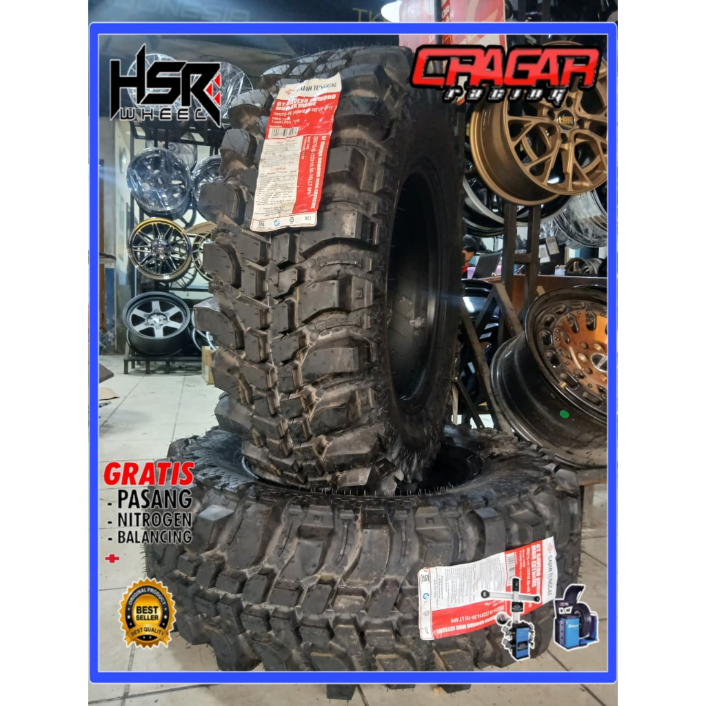 Ban Mobil Offroad R16 265/ 75 Ring 16 Merk Gt Radial Savero Komodo Extreme Untuk Hilux Fortuner Dll