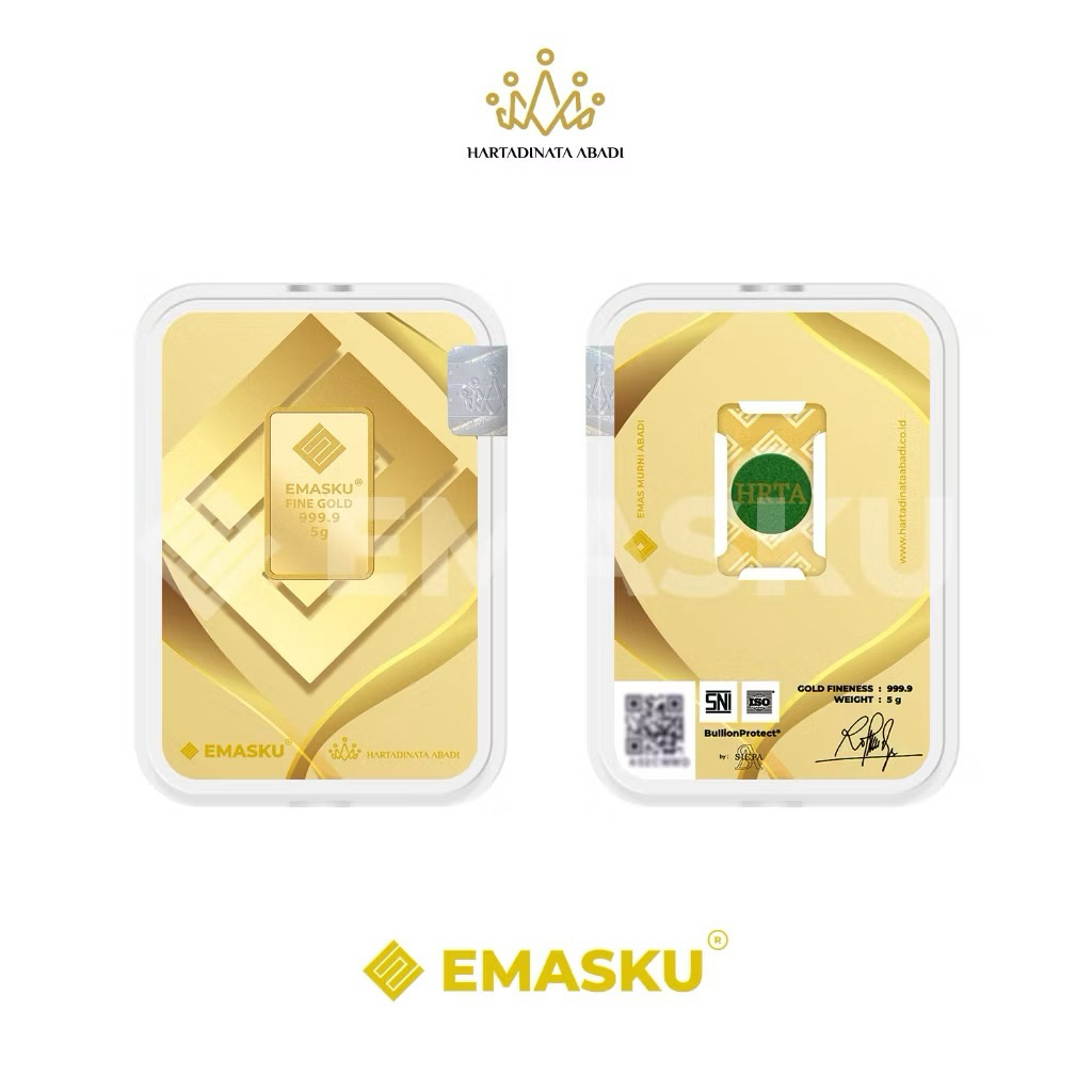 Emasku 5 gr Gold Series | Logam Mulia | Hartadinata