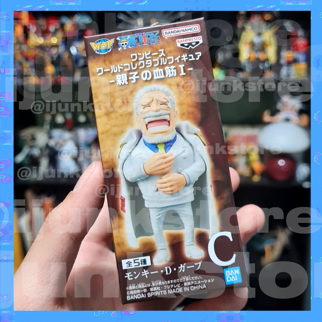 WCF Monkey D Garp Marine Luffy Family Original Bandai