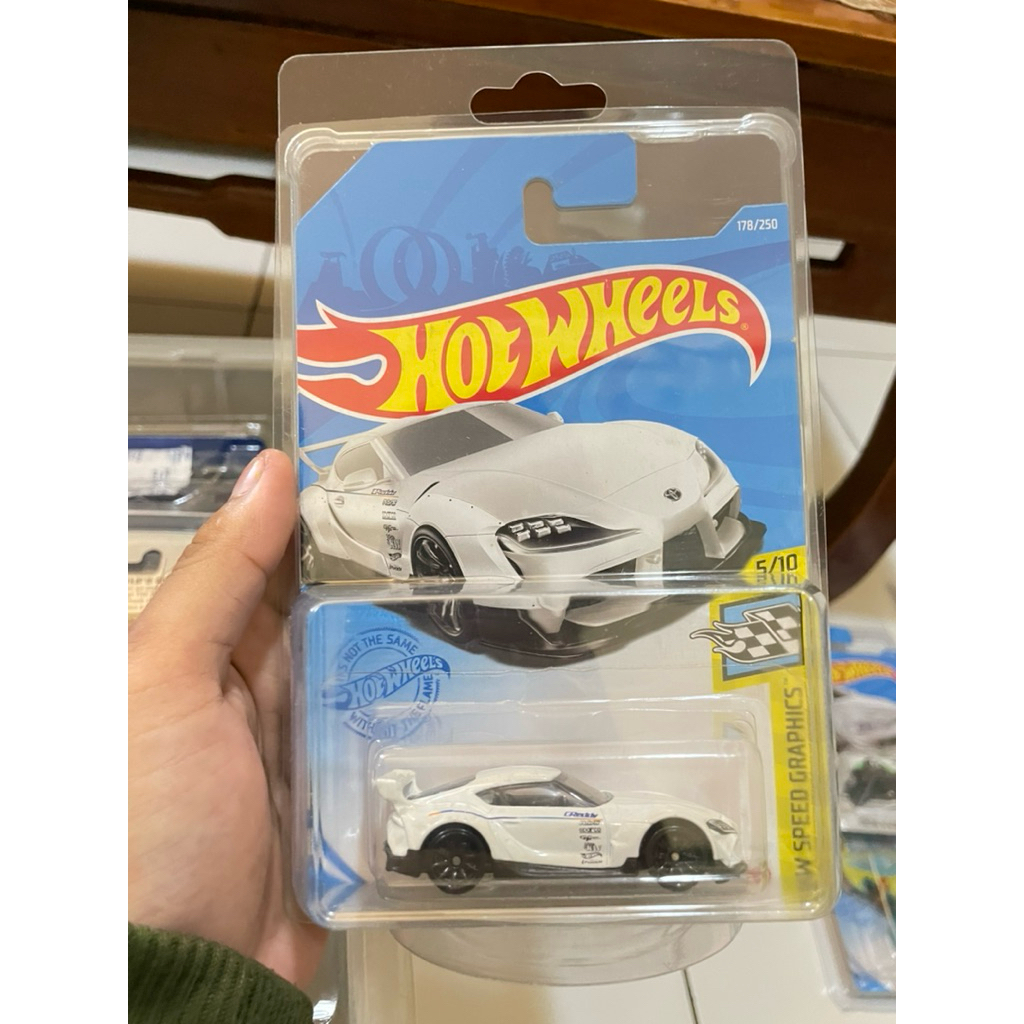 Hotwheels toyota supra MK5 Japan card