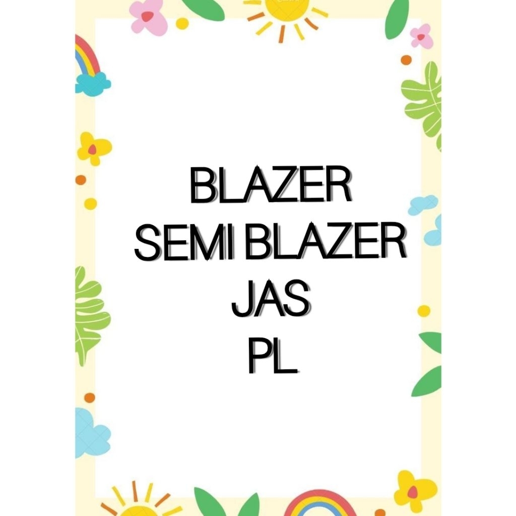BLAZER/SEMI BLAZER/JAS PL