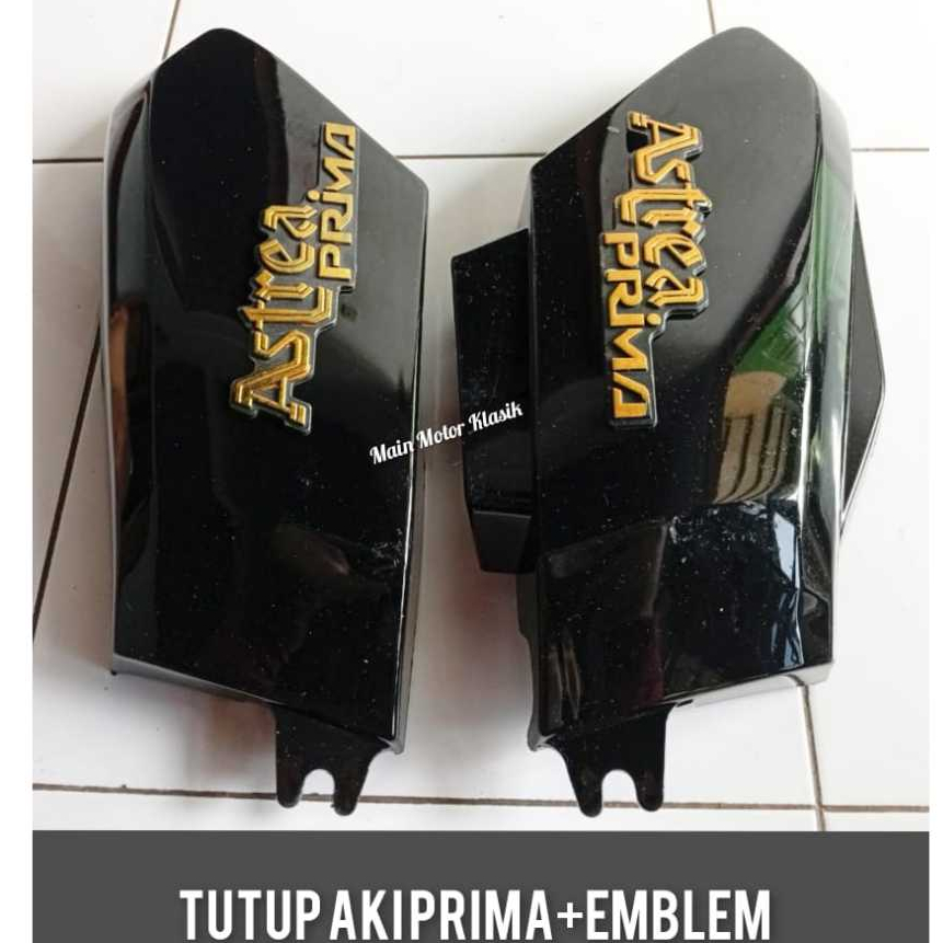 tutup aki astrea prima tepong astrea prima bok aki astrea prima dengan emblem