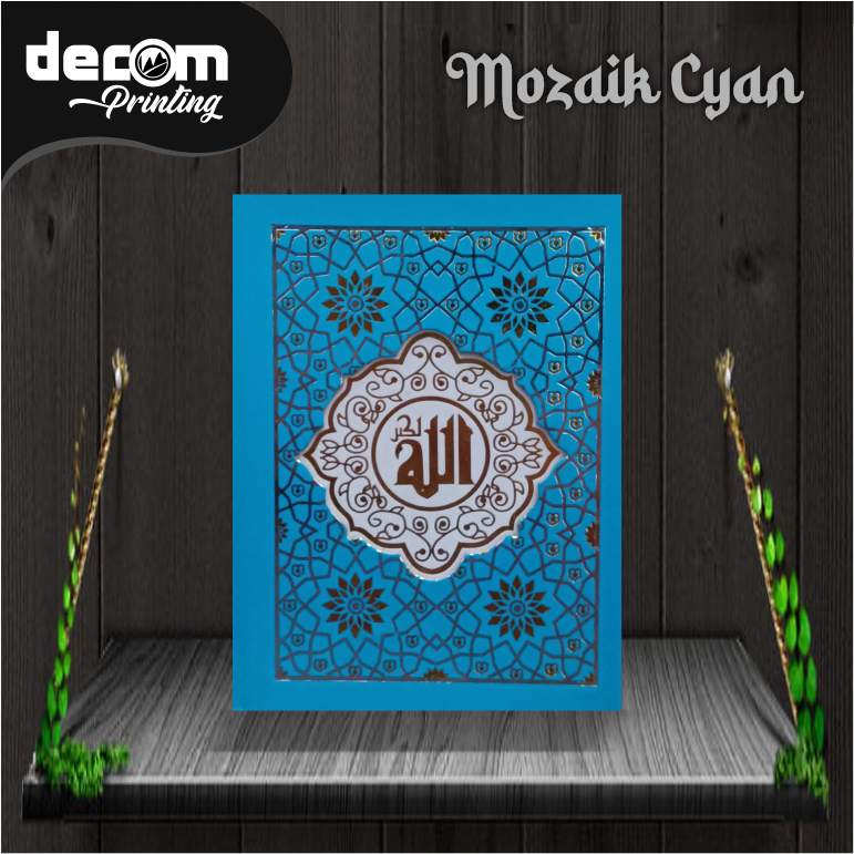 Hard Cover Yasin Mozaik Cyab Poli Emas READY