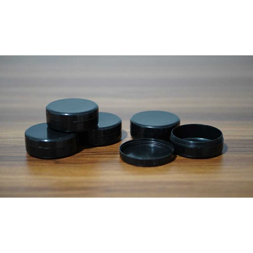 Pot pomade 50gr / pot lulur 50 gr hitam / pot cream pomade bahan pp