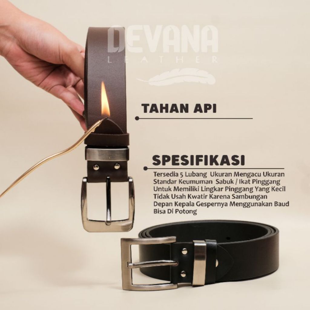 IKAT PINGGANG PRIA KULIT SAPI ASLI SELAPIS/SABUK PRIA ASLI KULIT SELAPIS ORIGINAL