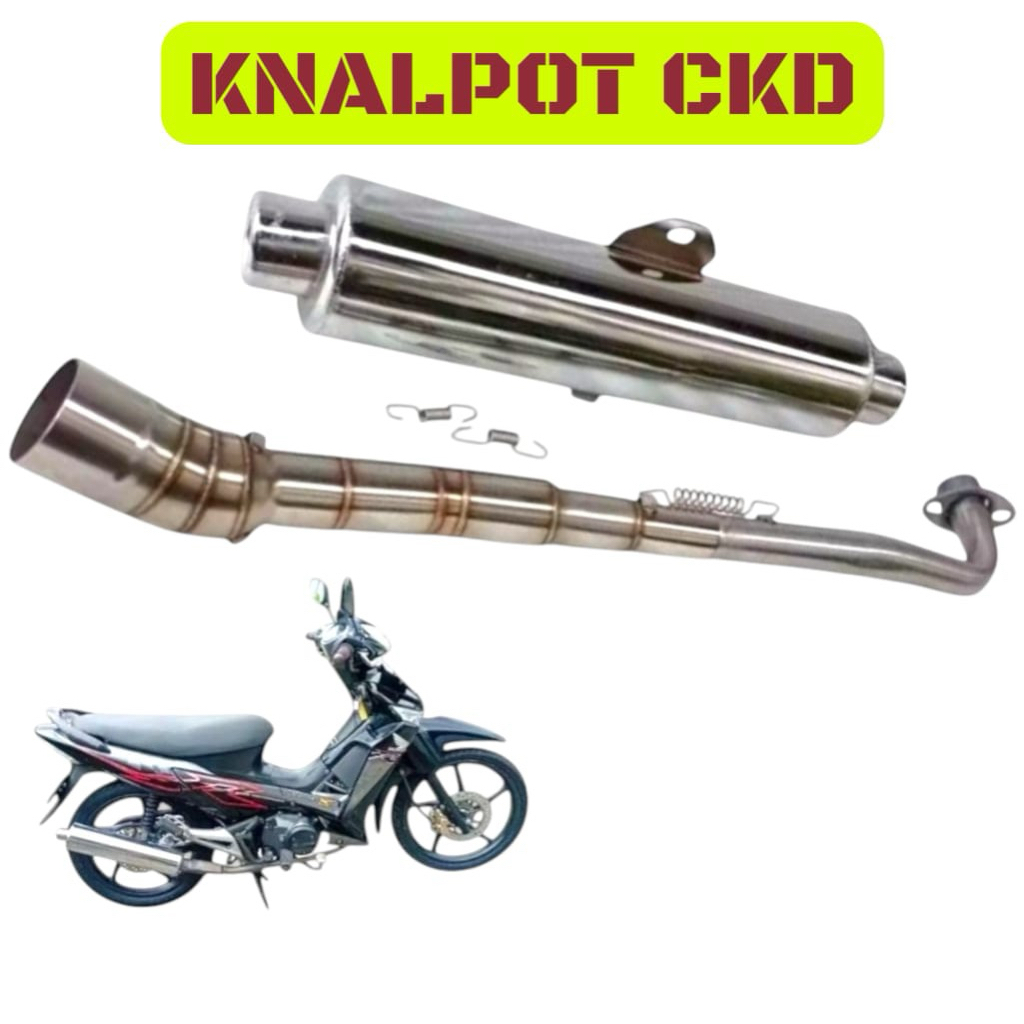 KNALPOT CKD SUPRA 125 blade absolute revo KNALPOT CKD SUPRA 125 BLADE ABSOLUTE REVO KARISMA