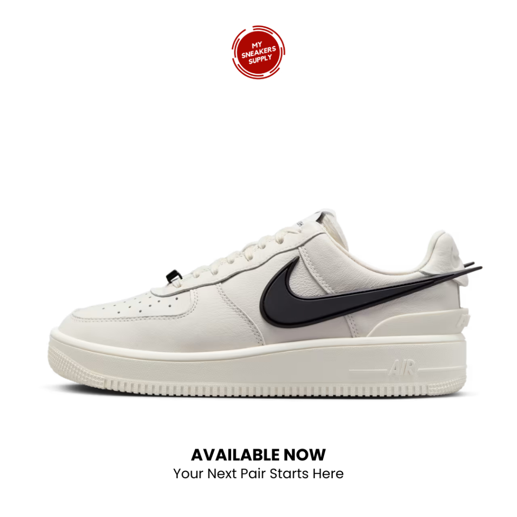 Sepatu Sneakers Nike Air Force 1 Low SP AMBUSH Phantom - [DV3464 002] [BARU]