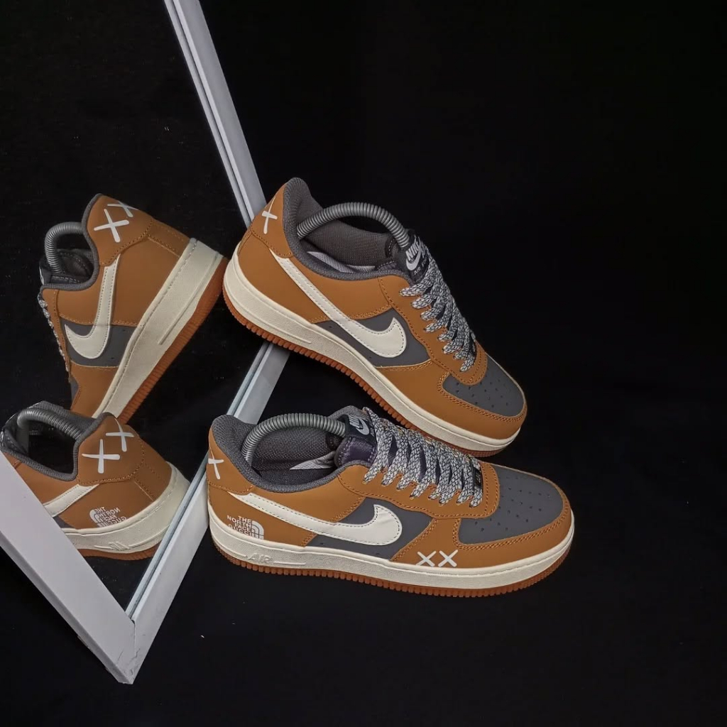 SEPATU SNEAKERS AF1 X TNF X GUCCI SIZE 40