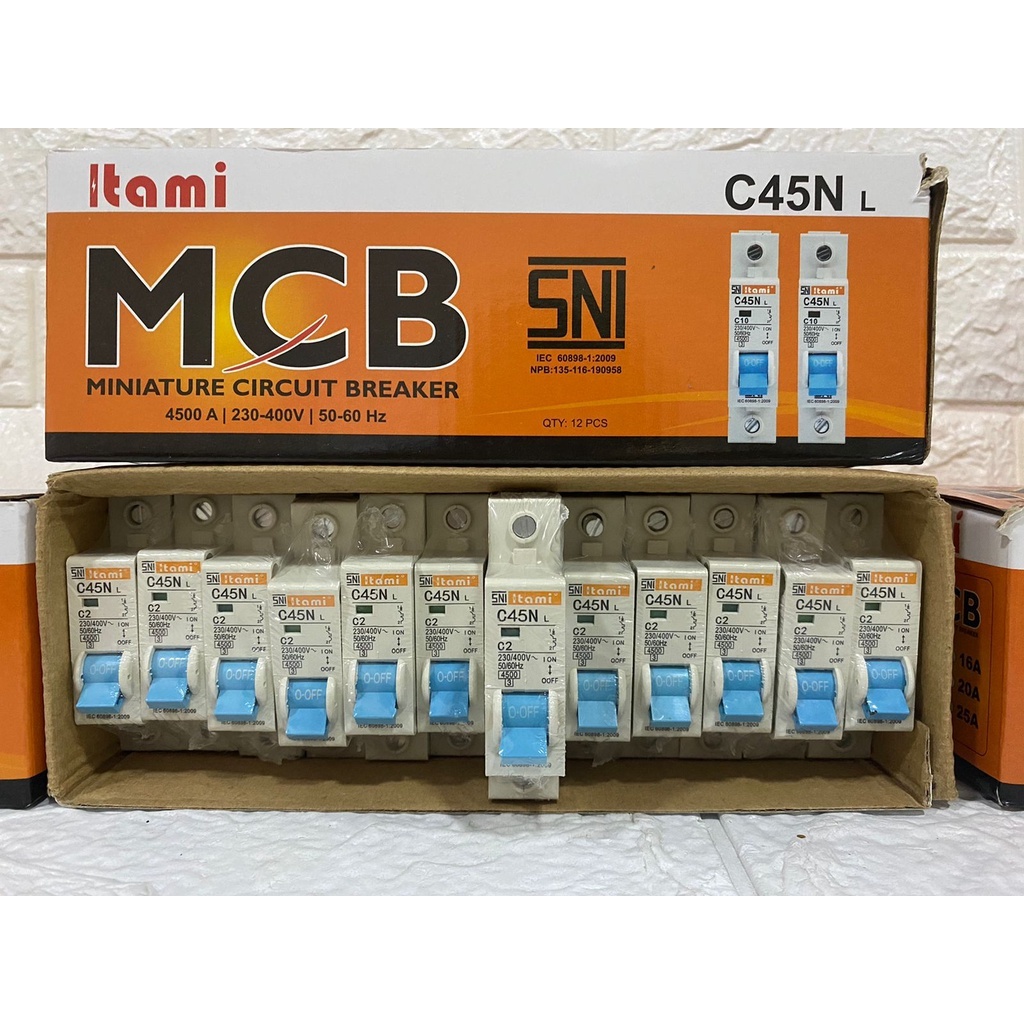 Itami MCB Miniature Circuit Breaker C45N 2A-16A