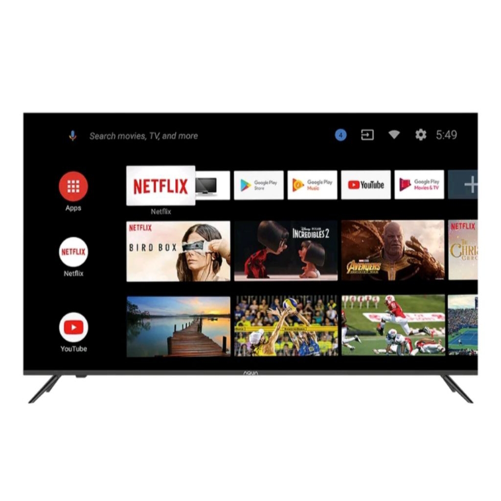 TV LED AQUA 32 INCH ~ 32K85FFX (GOOGLE TV) 3 TAHUN GARANSI (KOTA CIREBON)