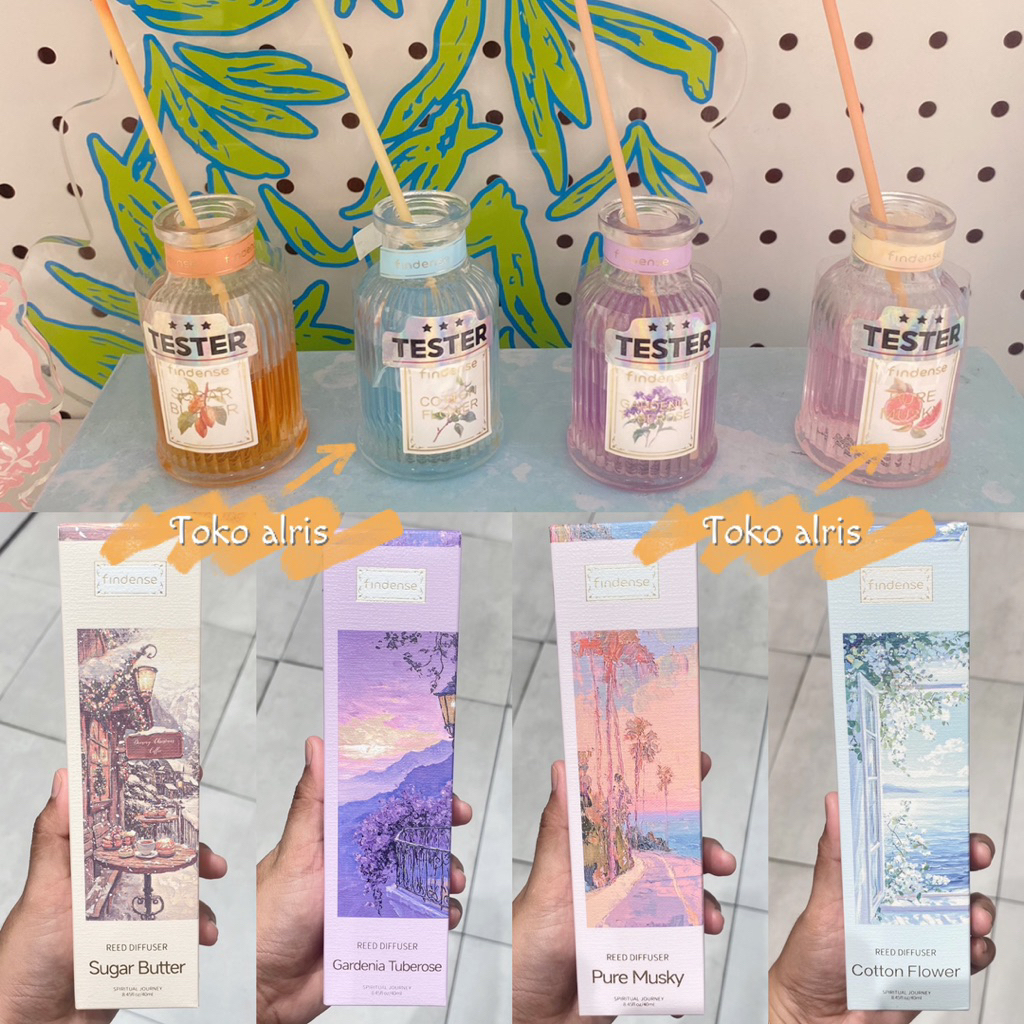 REED DIFFUSER OHSOME FINDENSE 40ML / PENGHARUM RUANGAN / AROMATERAPI