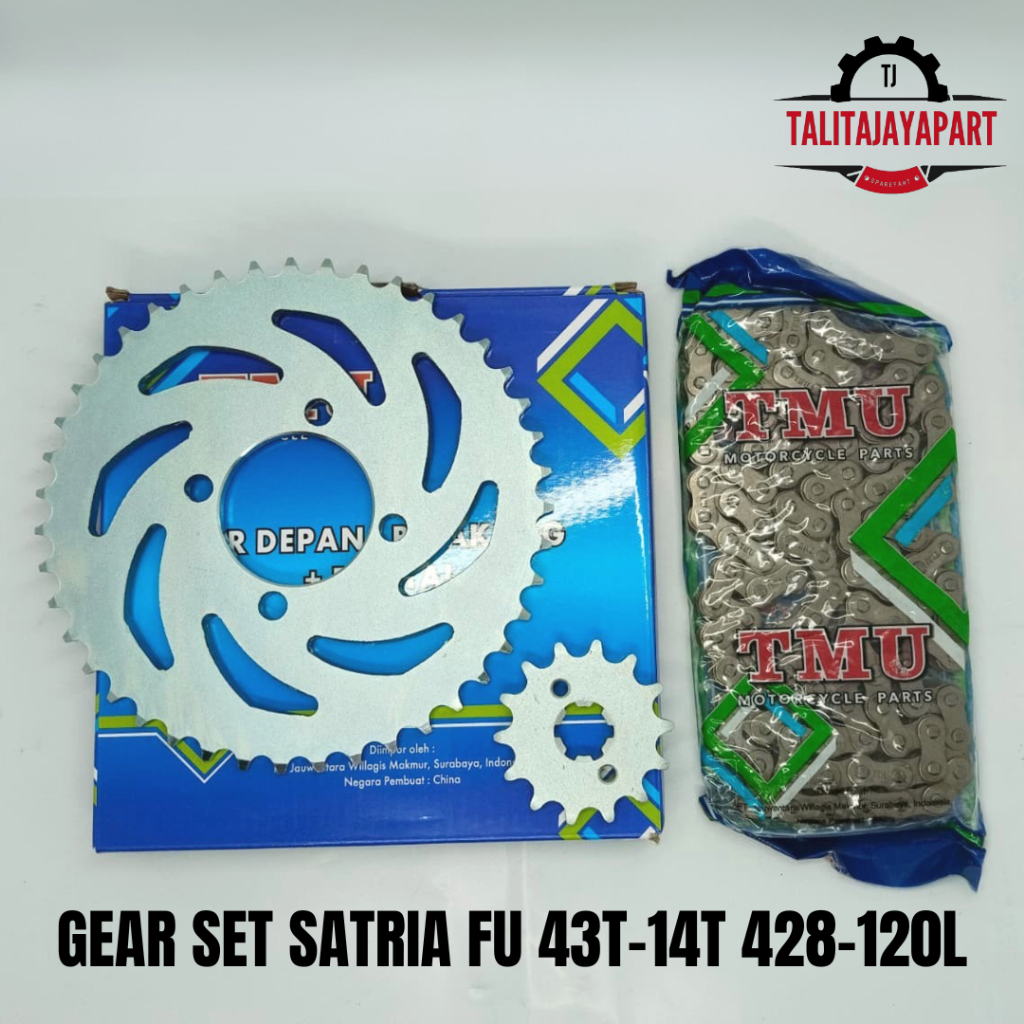 Gear Paket Satria FU -  Ger Set Satria FU 150