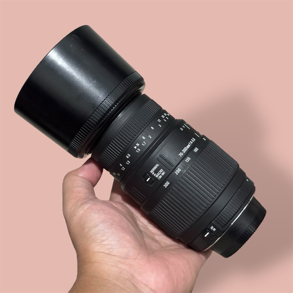 Lensa Tele Sigma 70 300 mm