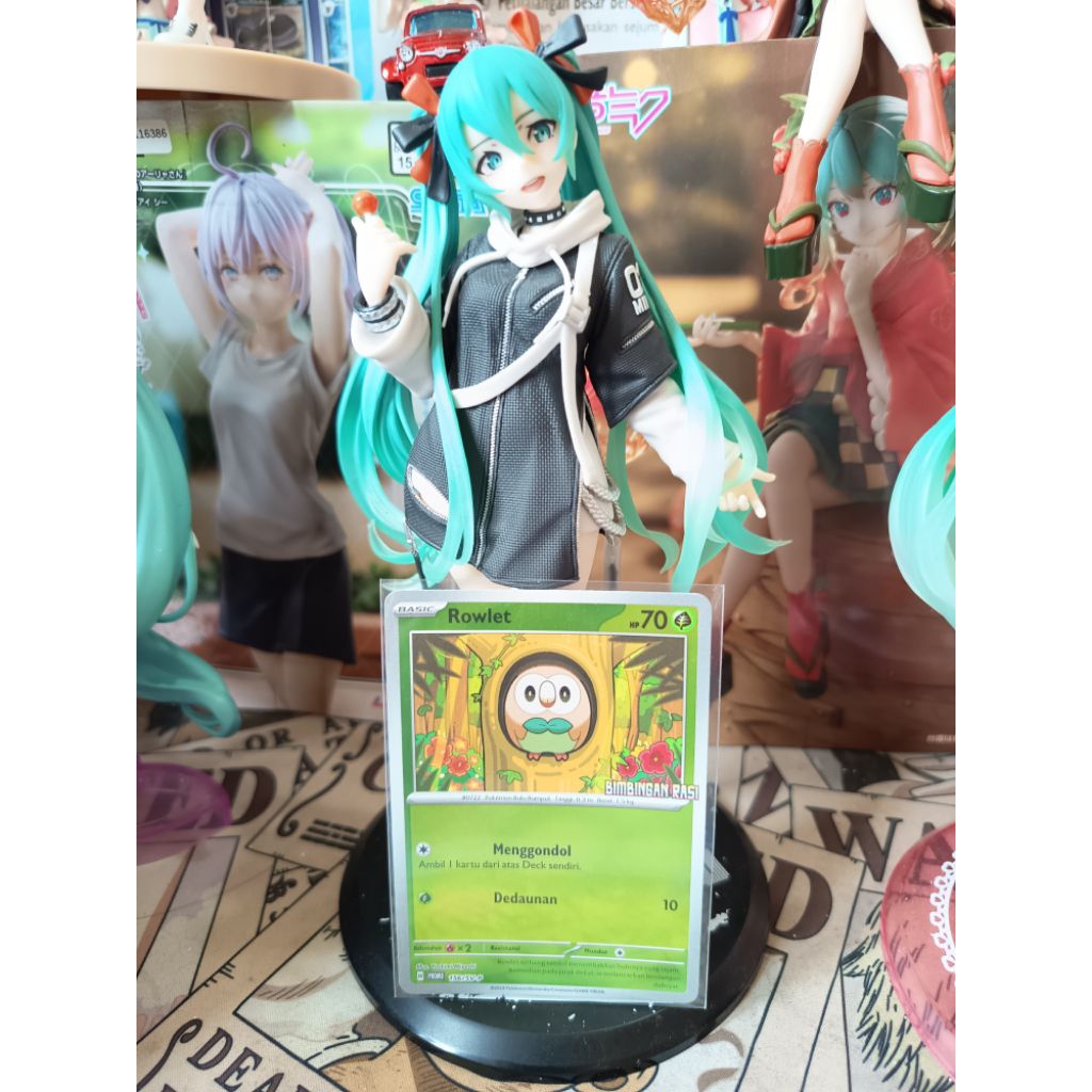 Rowlet 156/SV-P - PROMO Set Spesial Bimbingan Rasi - Holo Foil - Pokemon TCG Indonesia