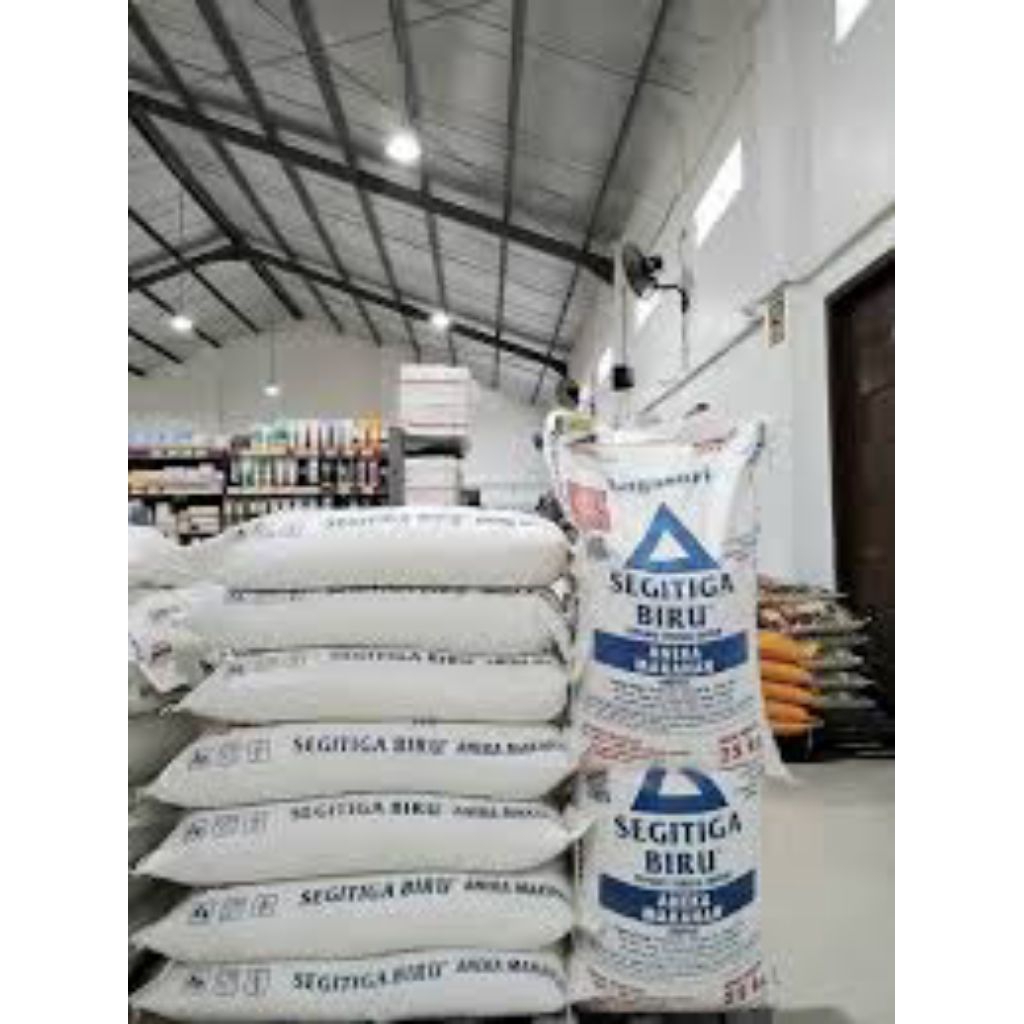 Tepung Terigu Segitiga Biru 25kg - Karung