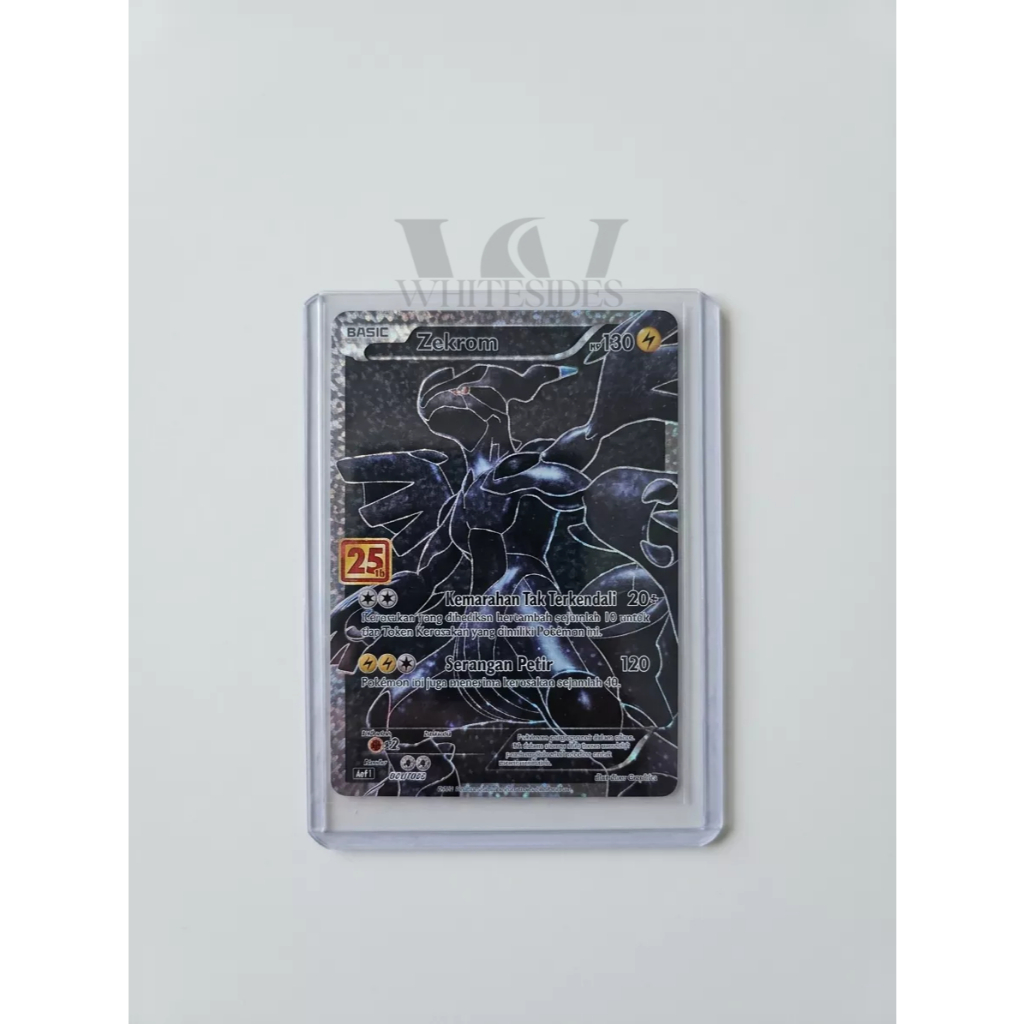 Zekrom - 25th Anniversary Pokemon Charizard Snorlax Psyduck Venusaur Eeve Umbreon Pikachu Blaistoise