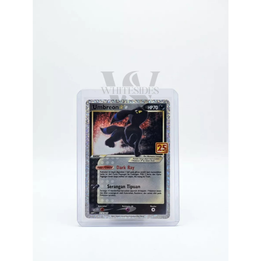 Umbreon - 25th Anniversary Pokemon Charizard Snorlax Psyduck Venusaur Eeve Zekrom Pikachu Blaistoise