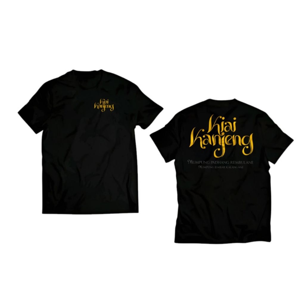 Kaos T-shirt KIAI KANJENG Kaos Cak Nun Distro Unisex