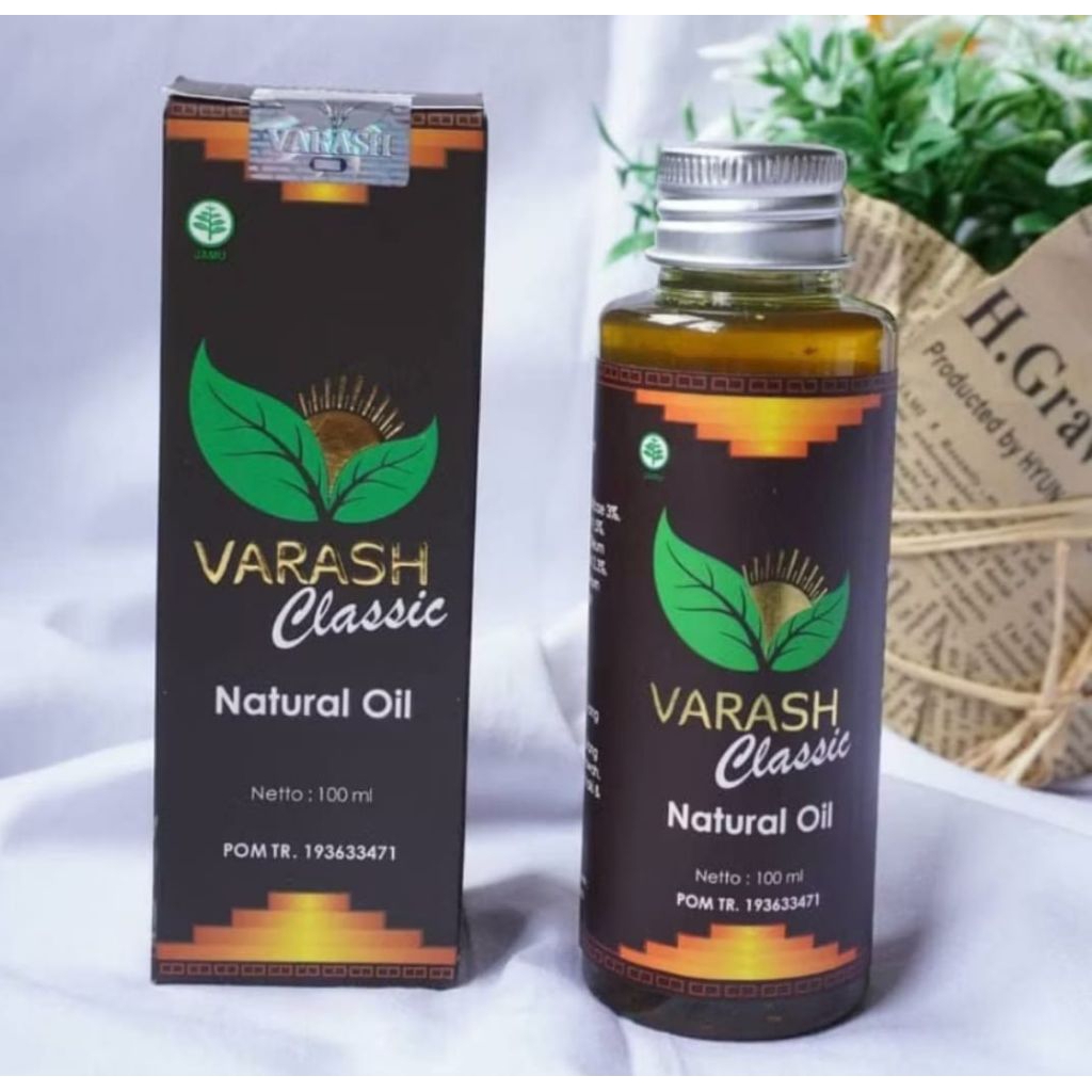 VARASH Classic Minyak Varash Classic Natural Oil 100ml Original