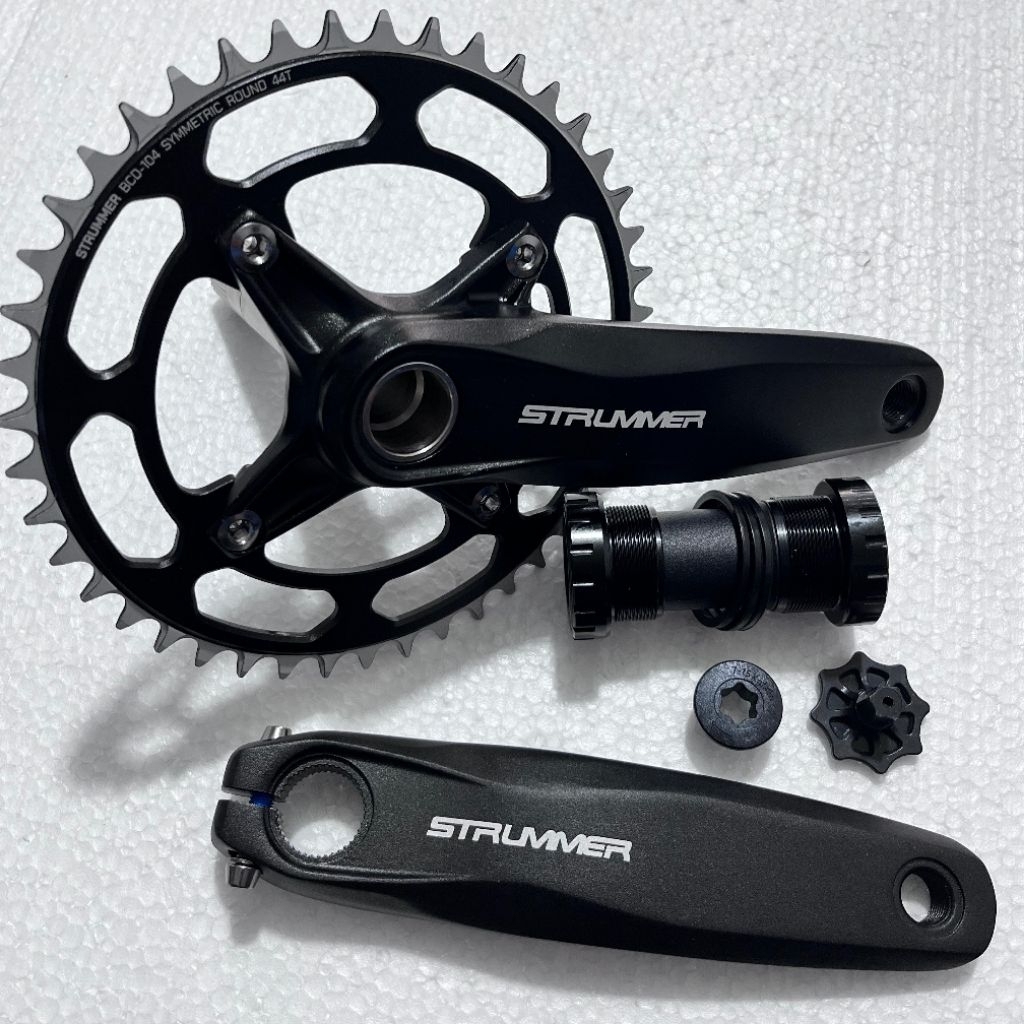 Crank BMX HT2 Strummer CW-098 44t BCD 104 arm 165mm