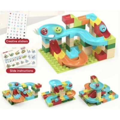 3Dpuzzle Dawter Forward Balls 88 Pcs / Mideer Magnets Traffic Puzzle Magnet Magnetic Mainan Edukasi 