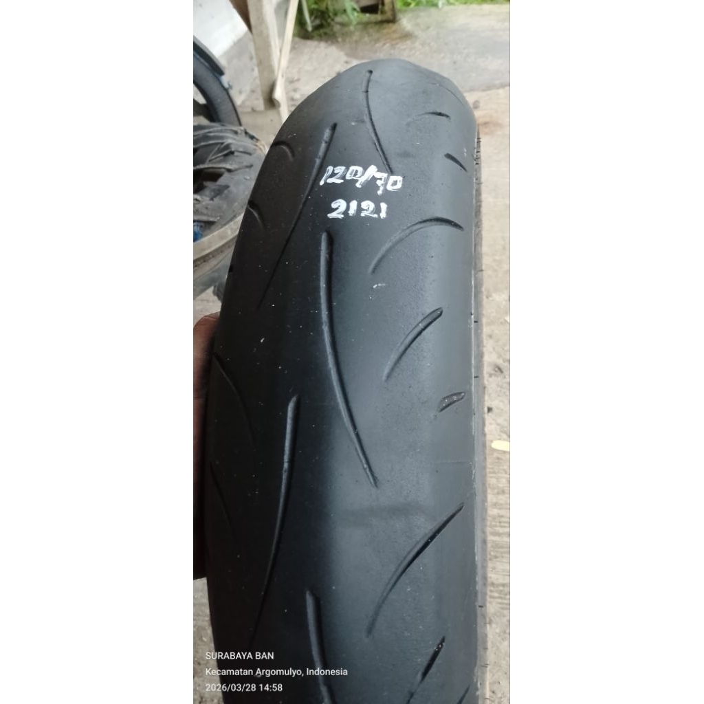 DUNLOP Sportmax 120/70-17 Tubeless