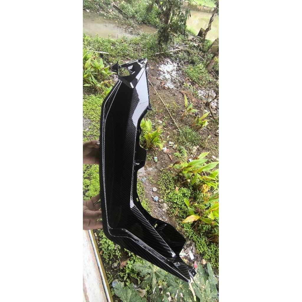 Cover Carbon Step Floor PCX 160 GEN 2 K1Y 2025 - 2026 Motif Kevlar