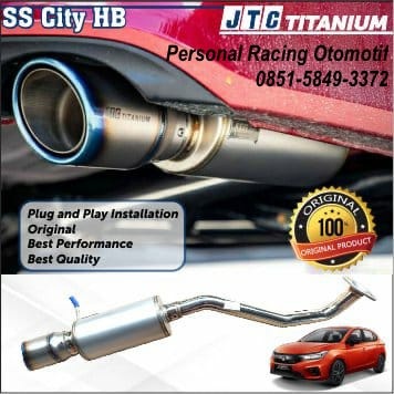 JTC TITANIUM Exhaust Muffler Honda City GN 21+ Hatchback Super Sport t
