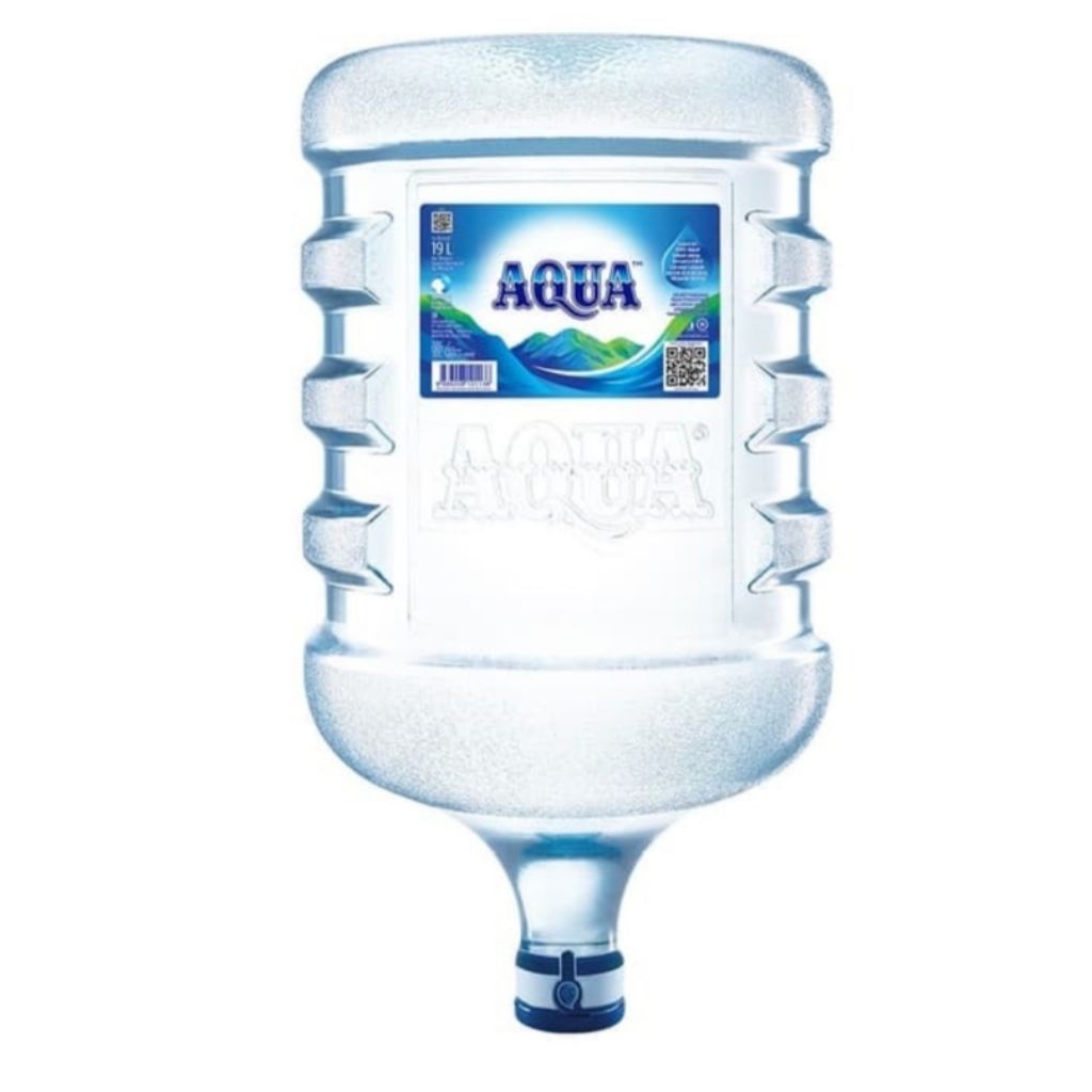 Galon Aqua Kosong 19 Liter - Bekas, Tidak Bocor, Kondisi Baik