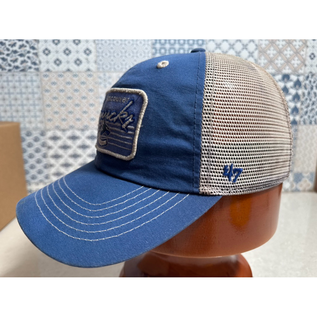 Topi Second Brand Branded Canucks Vancouver By NHL x 47 Seven Original Full Tag