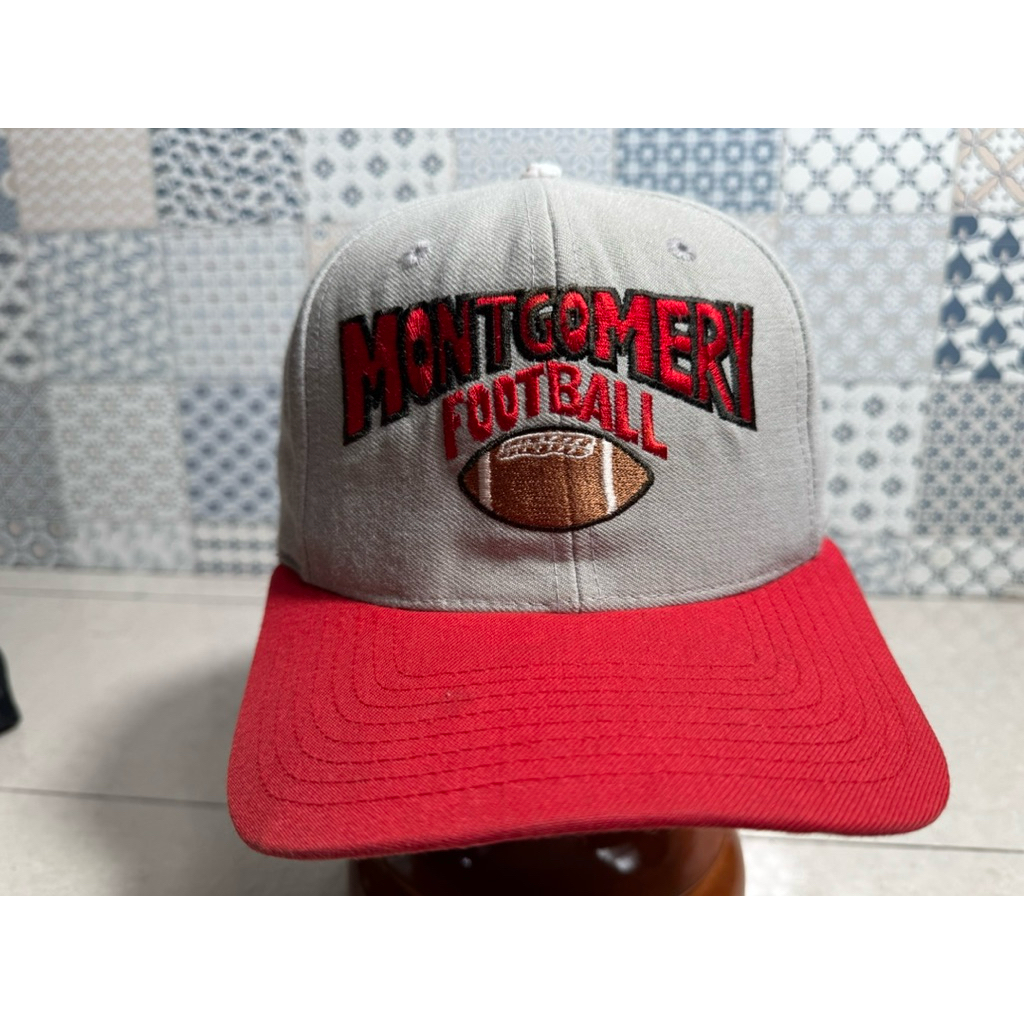 Topi Second Brand Branded Montgomery Football By Richardson Pro Model Original