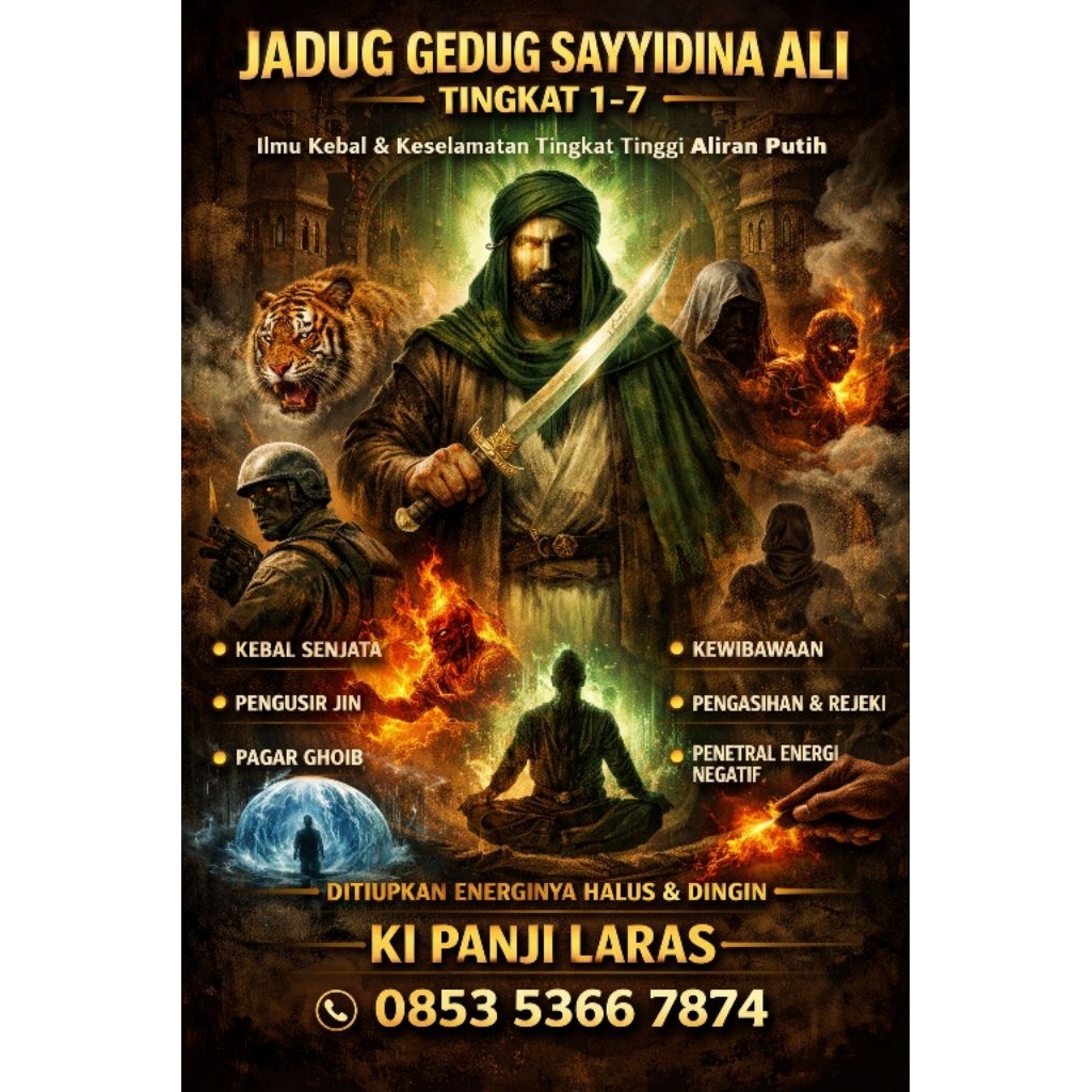 Kitab ilmu jadug gedug saydina ali