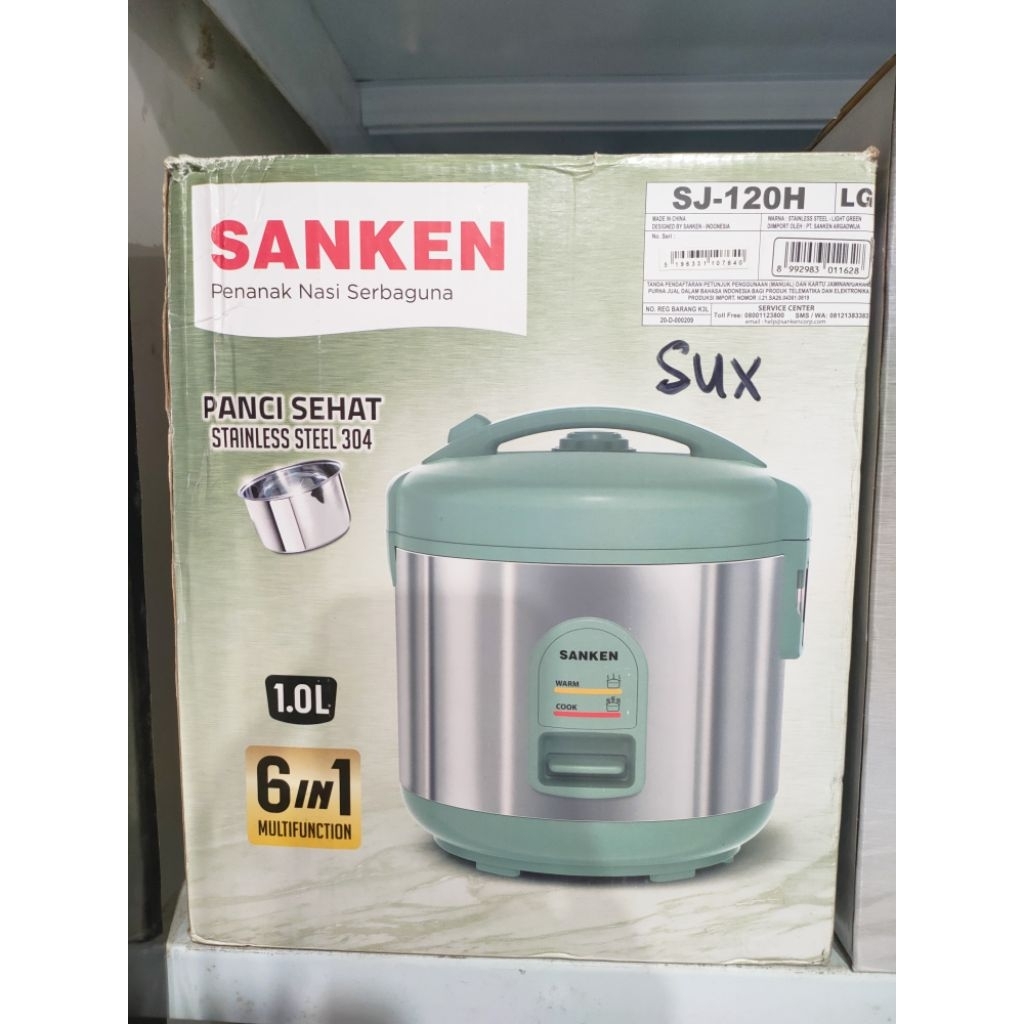 Rice Cooker Sanken Stainless