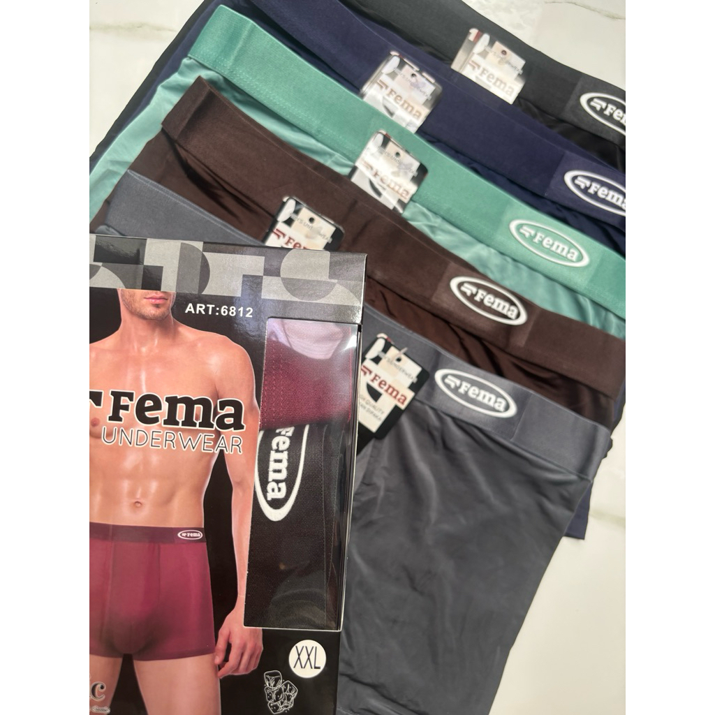 Celana Dalam Pria FEMA 7768 CD Boxer Pria Celana Dalam Boxer Pria Import