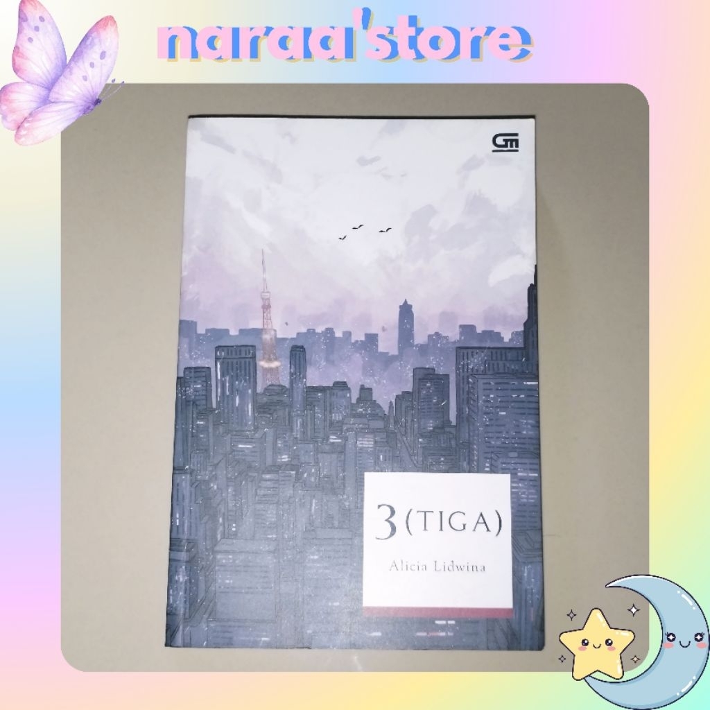 [PRELOVED] Buku Novel 3 (Tiga) – Alicia Lidwina | Novel Indonesia