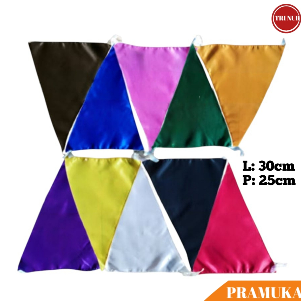 Bendera Barung Pramuka Bordir / Bendera Barung Siaga / Bendera Barung Pramuka