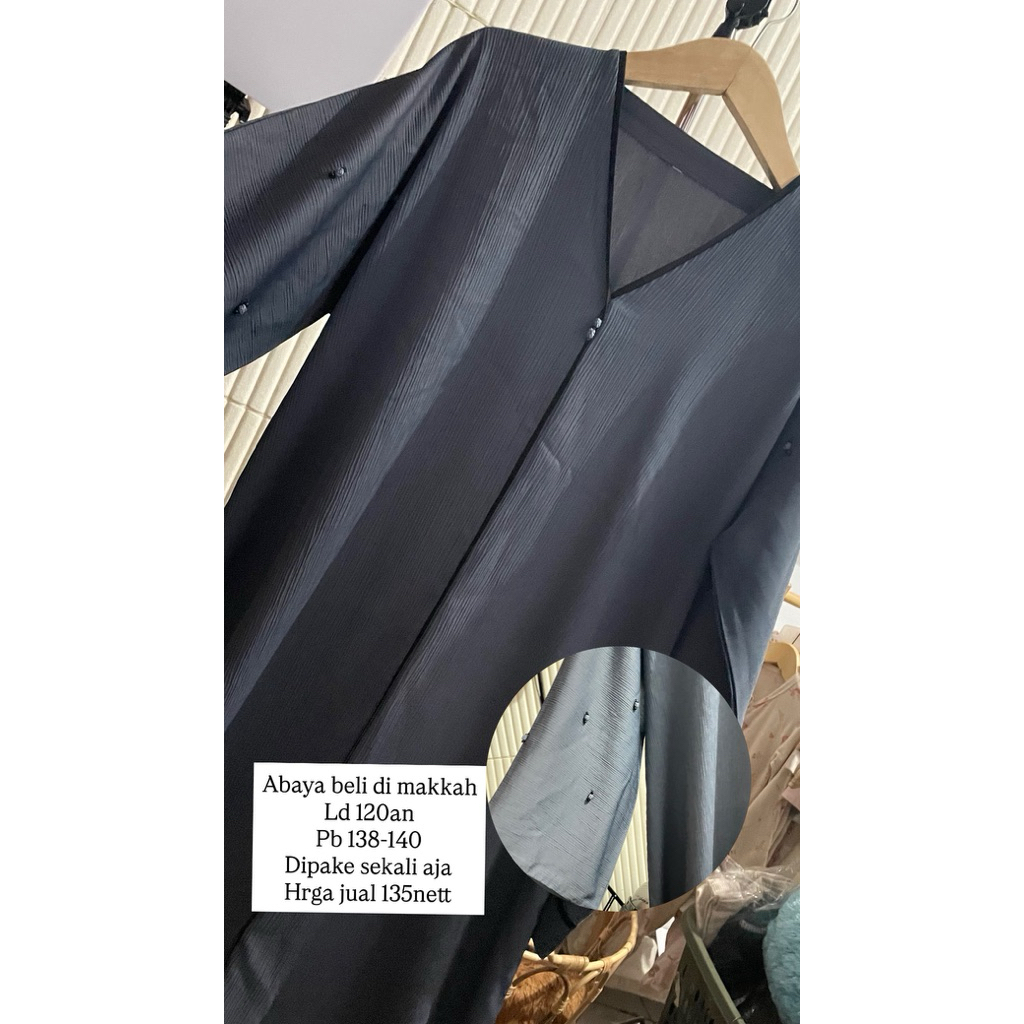 preloved abaya saudi