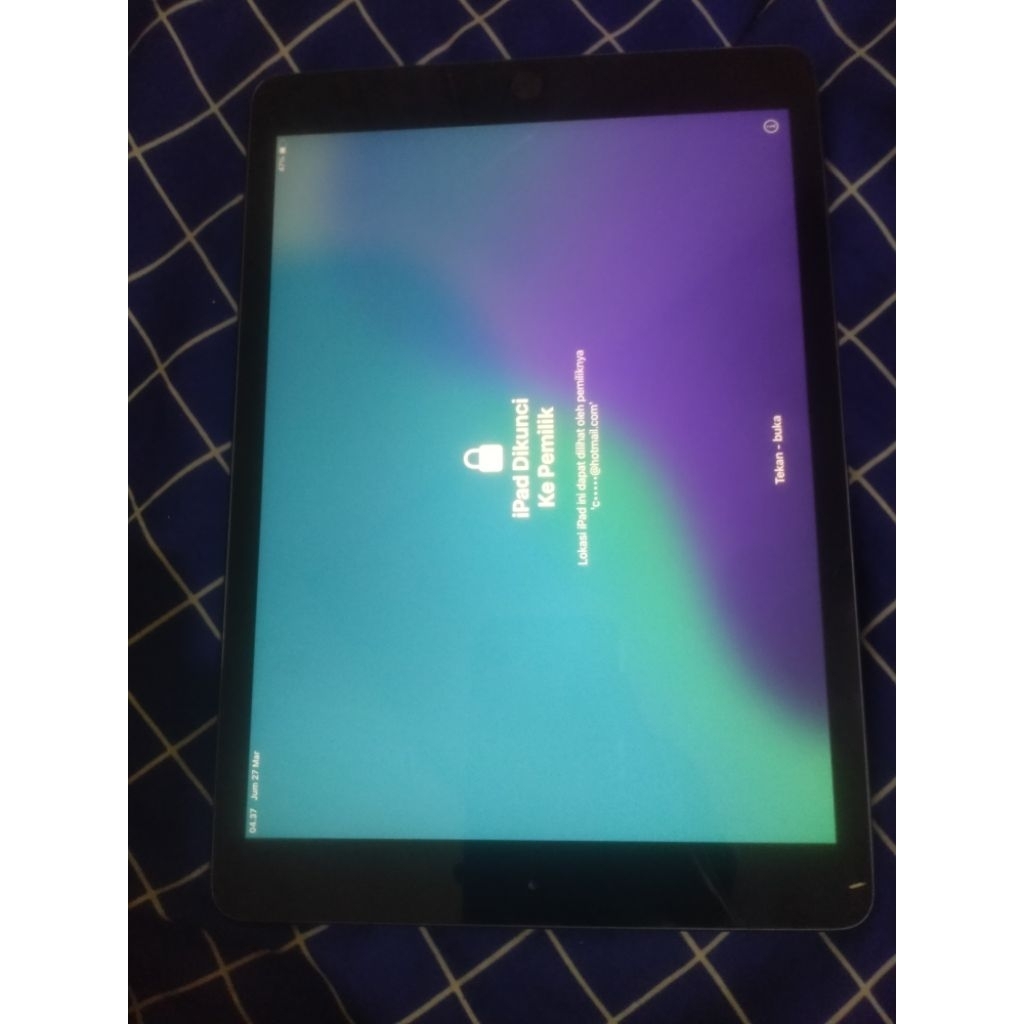 IPAD GEN 9 LOCKED ICLOUD