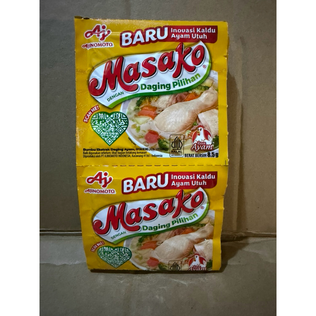 Masako / Masako Rasa Ayam ( Per 1 Sachet ) / Masako