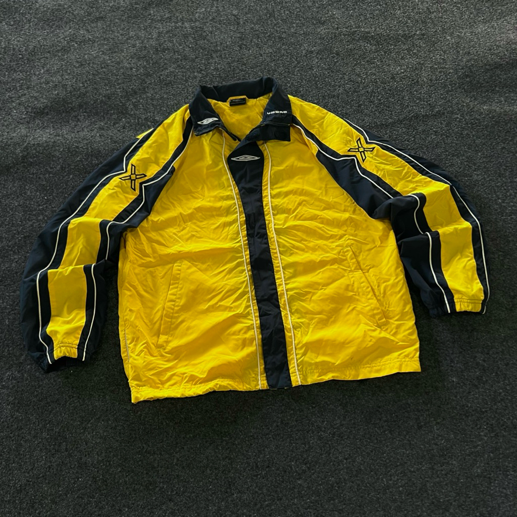 Vintage 90s Collorblock UMBRO Nylon Windbreaker