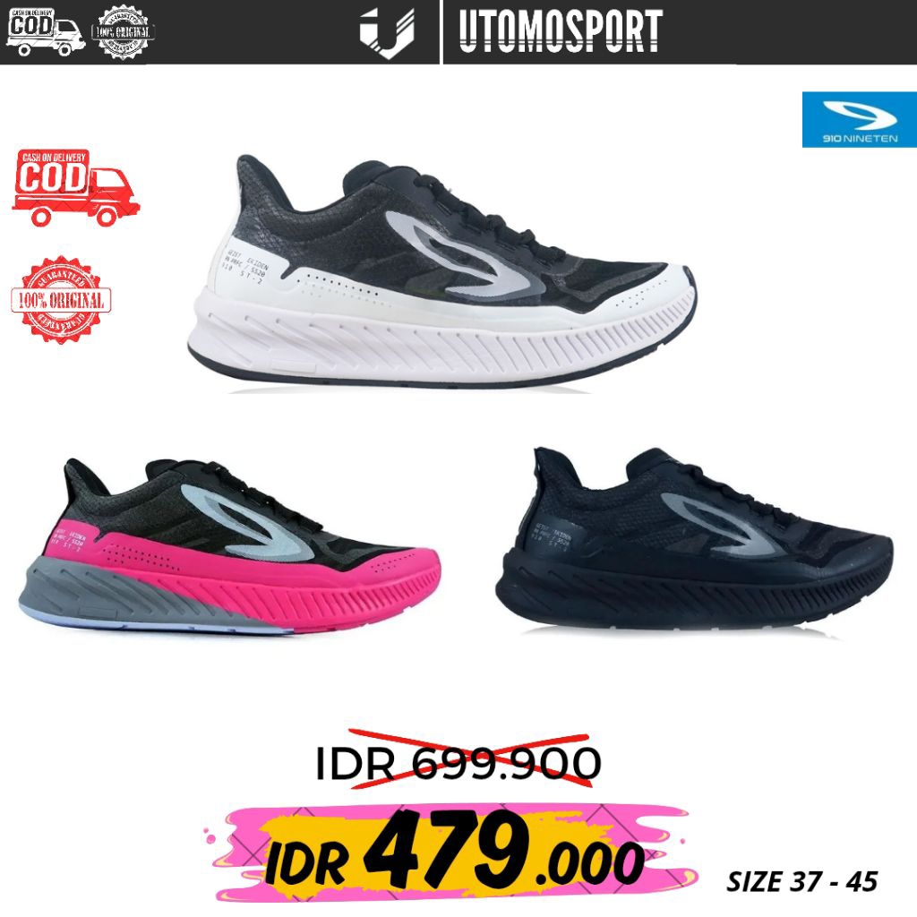 SEPATU RUNNING NINETEN 910 GEIST EKIDEN