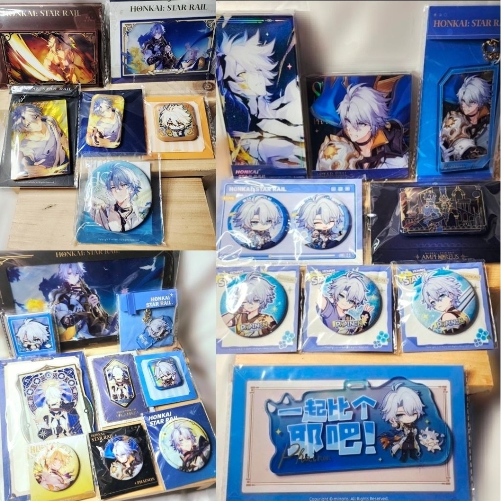 Ready Original Phainon Honkai Star Rail HSR Badge Pin Acrylic Standee Merchandise Merch Mihoyo