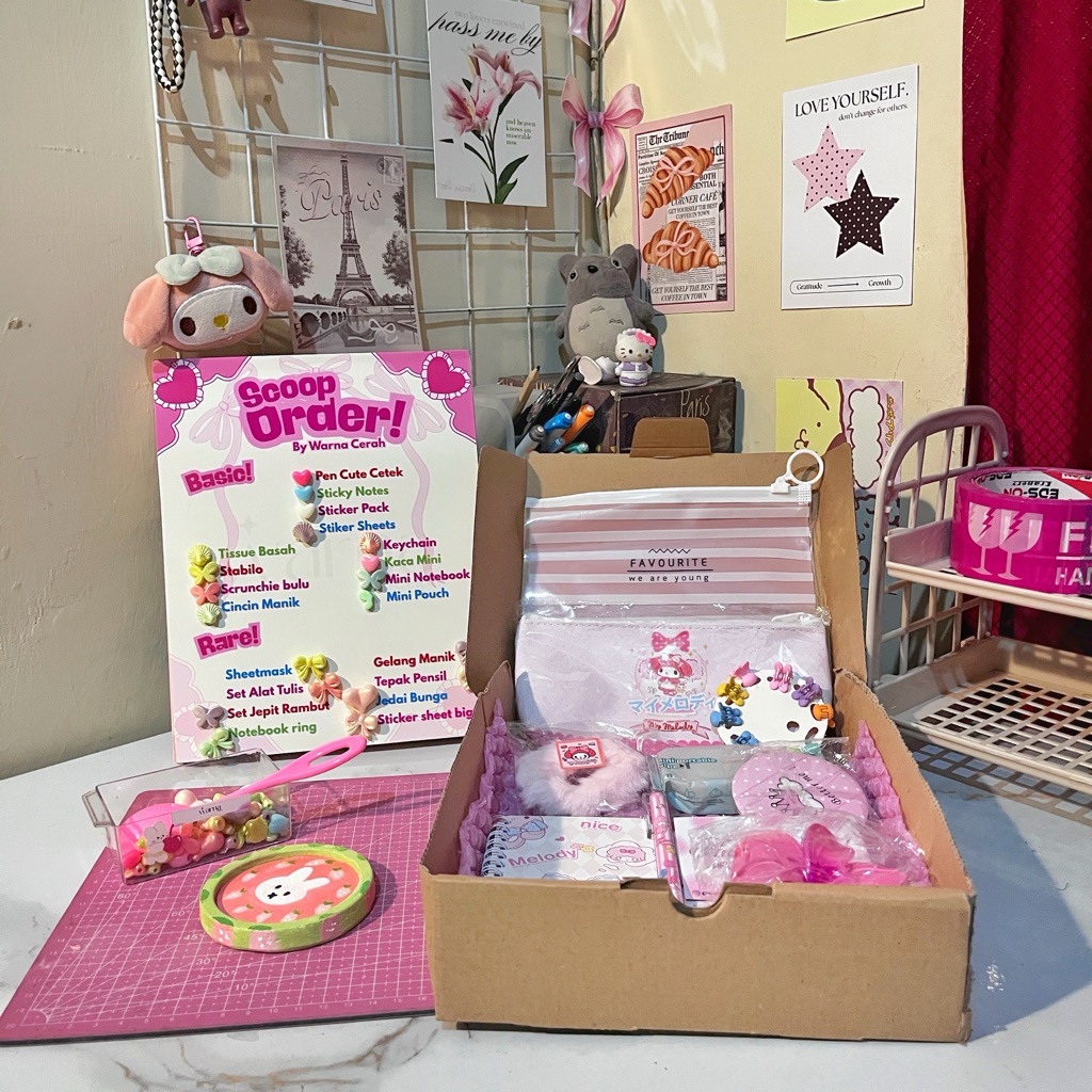 Mystery Scoop Order By Warna Cerah | ATK Lucu, Skincare