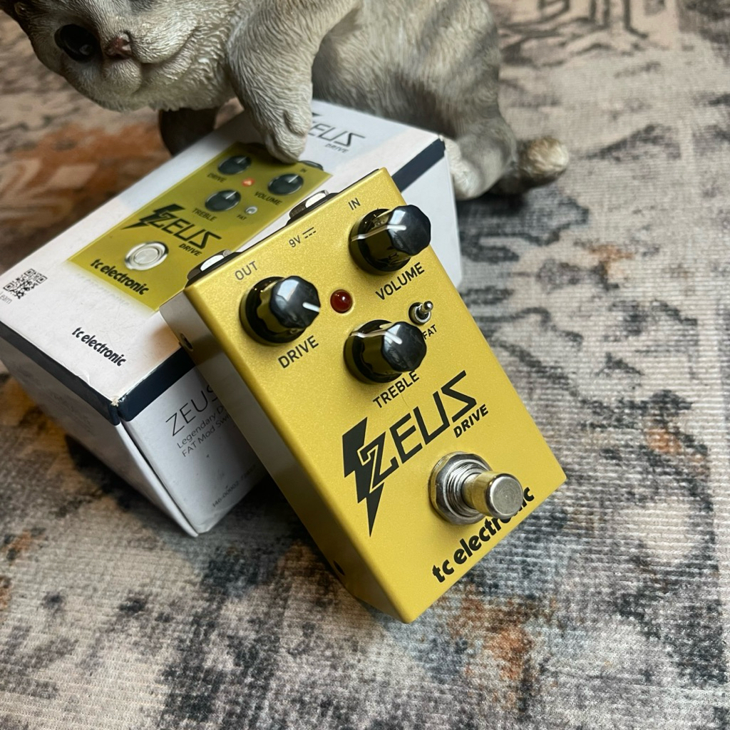 TC ELECTRONIC ZEUS DRIVE CLONE KLON CENTAUR PEDAL EFEK GITAR BASS BEKAS SECOND