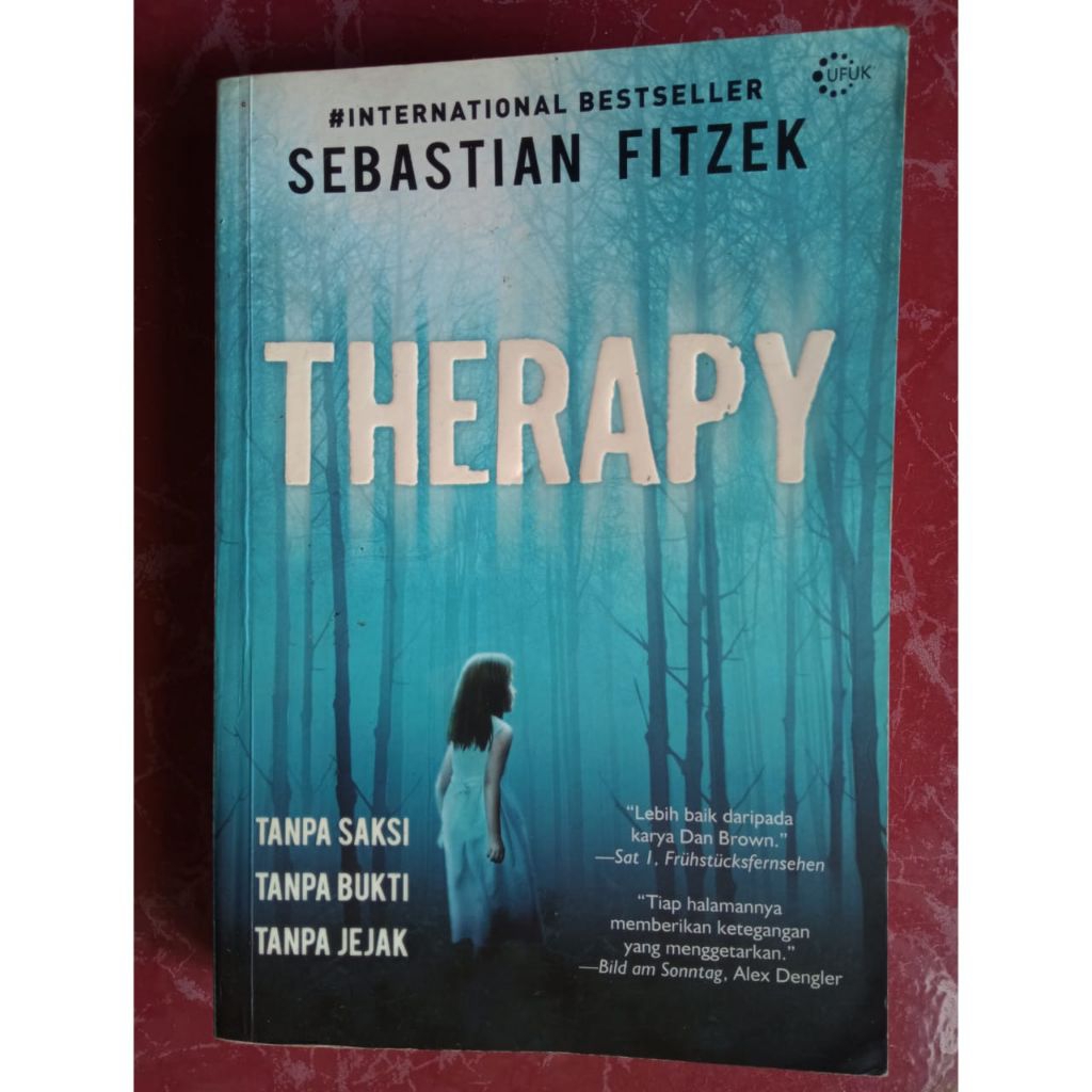 Novel Therapy - Sebastian Fitzek (Edisi Bahasa Indonesia - Ufuk)