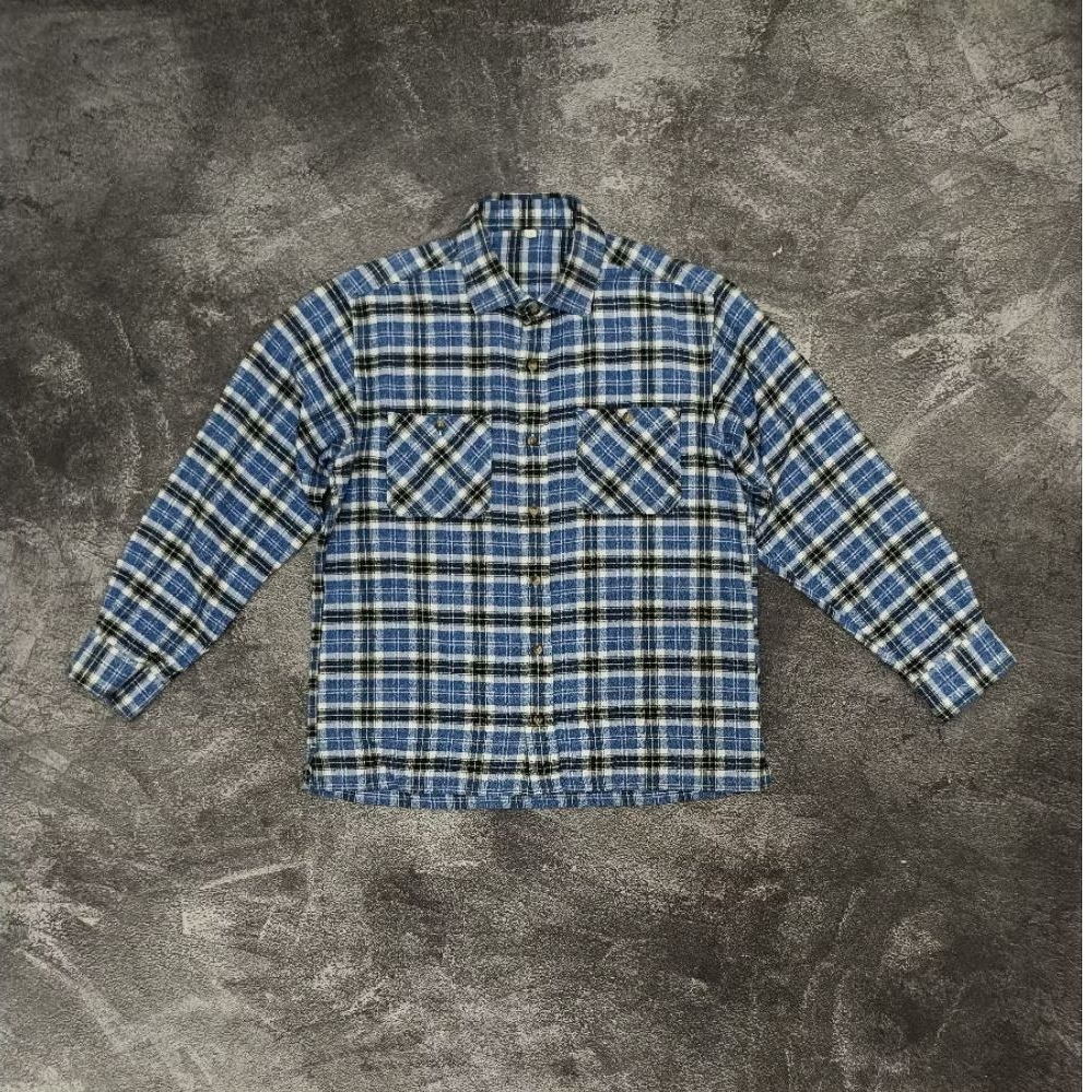 Kemeja Flannel Veterano Pattern Tebal
