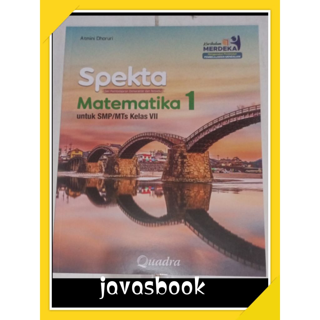 MATEMATIKA SMP/MTs 
Kelas 7,8,9 
KURIKULUM MERDEKA 
2026
QUADRA