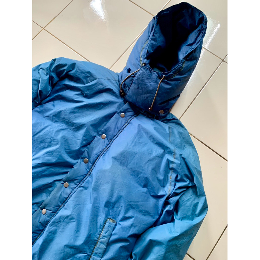 rei coop vintage 90s puffer down goretex fabric jacket