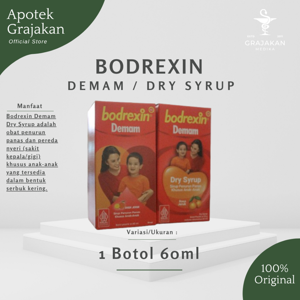 Bodrexin Demam / Bodrexin Dry Syrup
