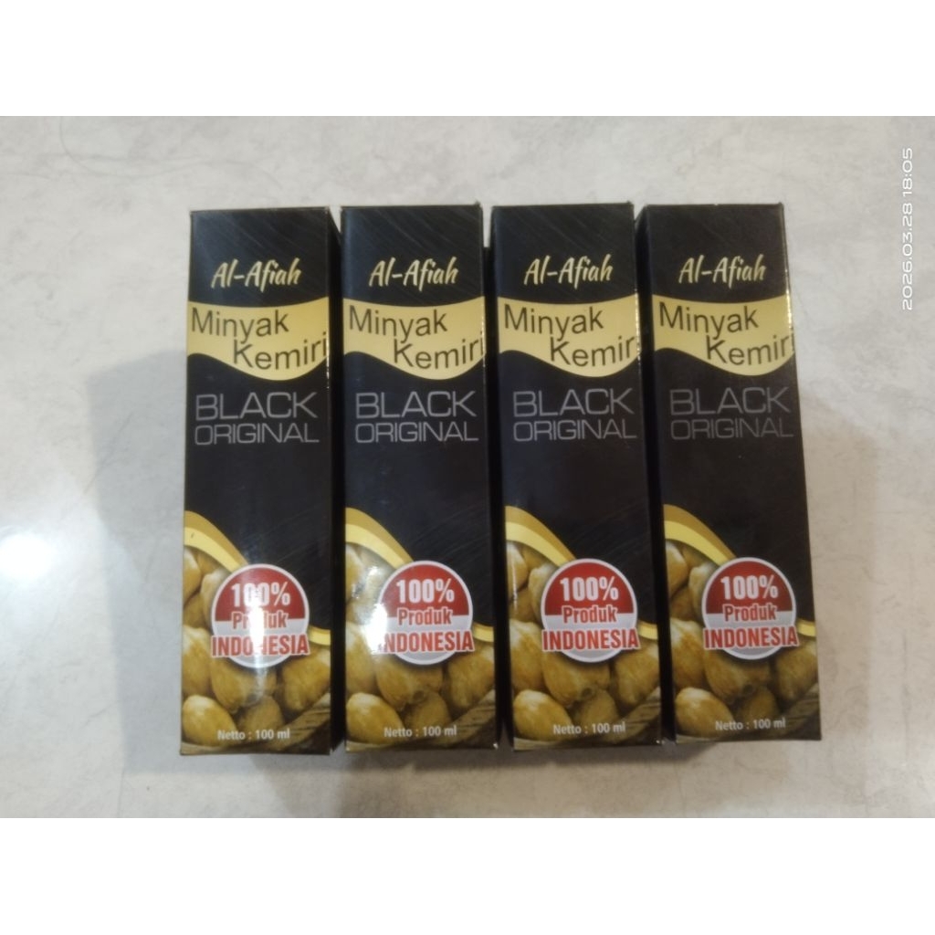 MINYAK RAMBUT BLACK KEMIRI AL AFIAH 100ML